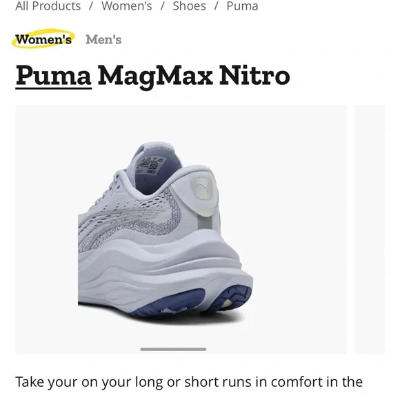 Puma Mag Max Nitro Blue Sneakers - Picture 10 of 11